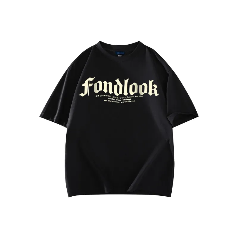 FONDLOOK T Shirts Unisex-1