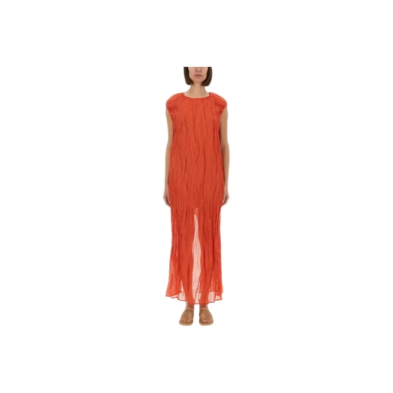 ALYSI Sleeveless Dress Women's Orange Red-0