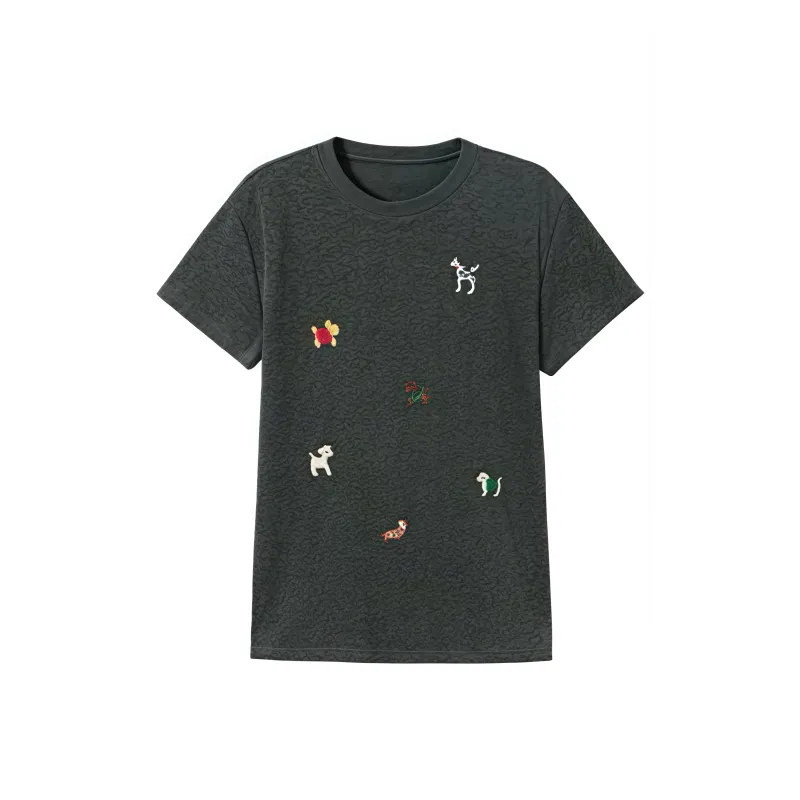 KYKW T Shirts Women's Dark Gray-0