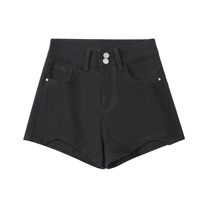Mu Qingqing Denim Shorts Women's-2