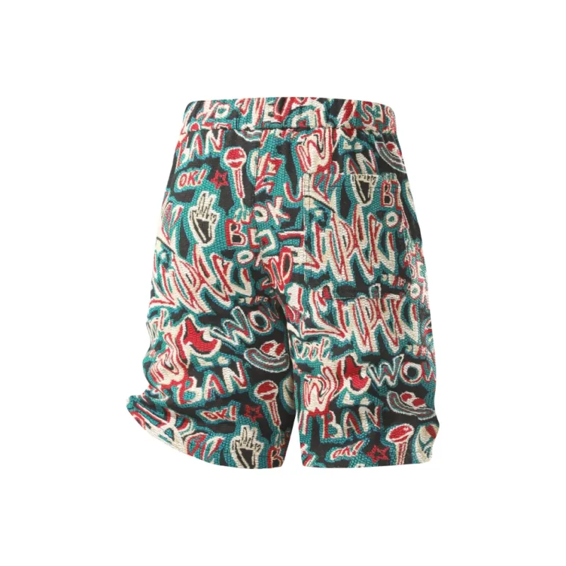 PEIMENG Beach Shorts Men Green-1