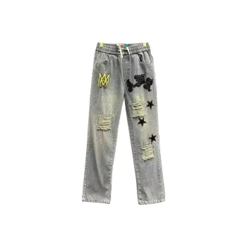 BABUGGE Jeans Unisex Yellow Mud