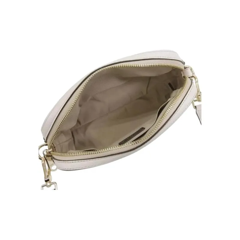 Furla Leather Crossbody Bag Women's Light Gray-4