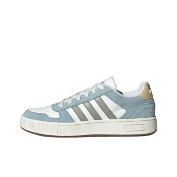 Adidas Neo D PAD Anti Slip Wear Resistant Low Top Skateboard Shoes Unisex White Blue