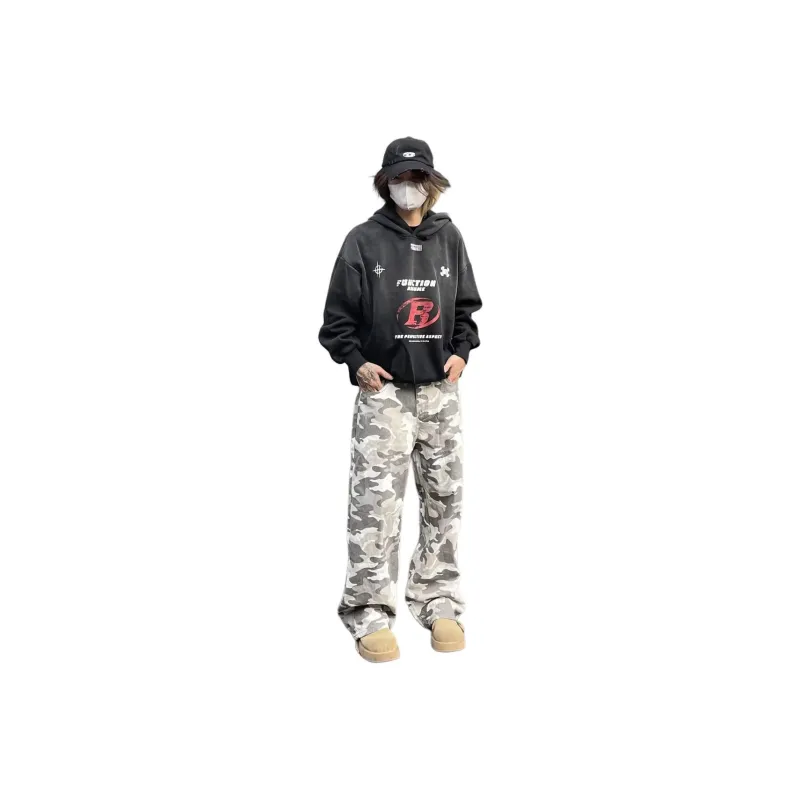 FRQ Jeans Unisex Camouflage-0