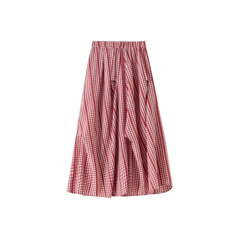 AHDO Casual Long Skirts Women's-1