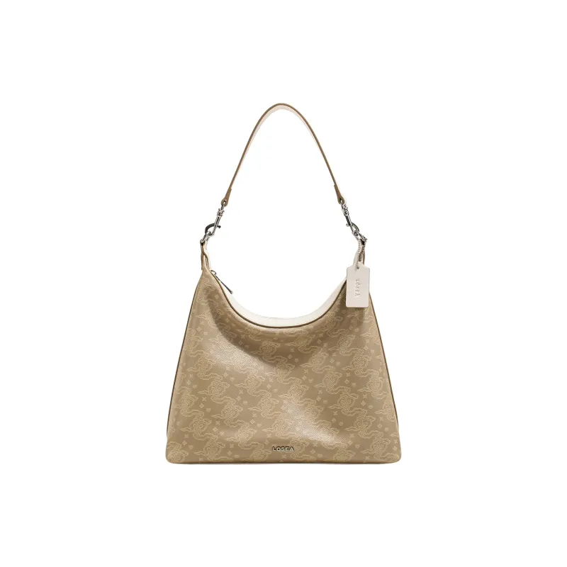 LOSEA PU Tote Bag, Shoulder Bag Medium Size Women's Mulberry Lily-0