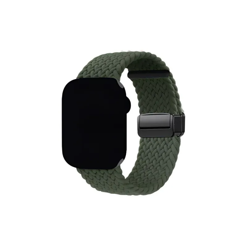 KVZUVUU Apple Compatibility Watch Band 176mm Nylon Material-3