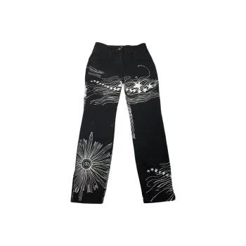CHANEL Jeans Women's Black