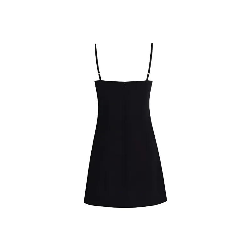 IDLE SOUL Slip Dresses Women's Black-1