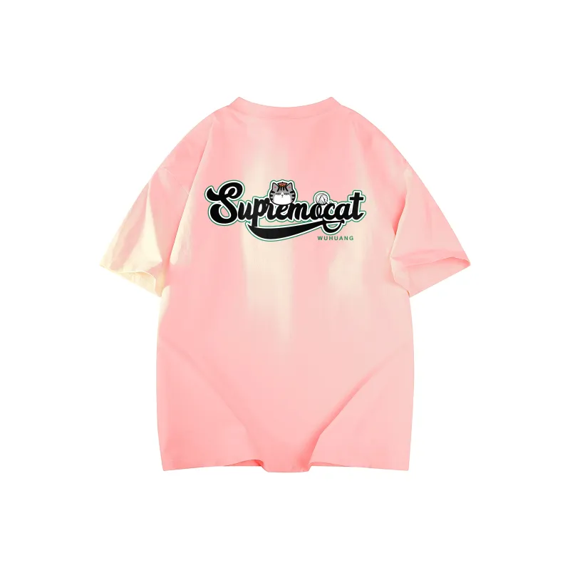 Supremo Cat T Shirts Unisex-4