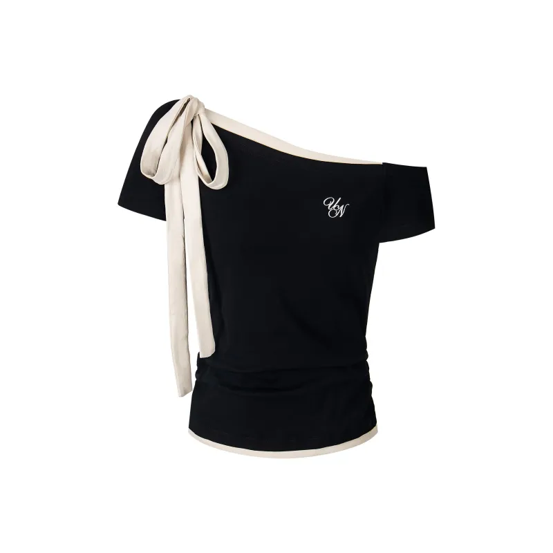 YINLEI T Shirts Women's Black-0
