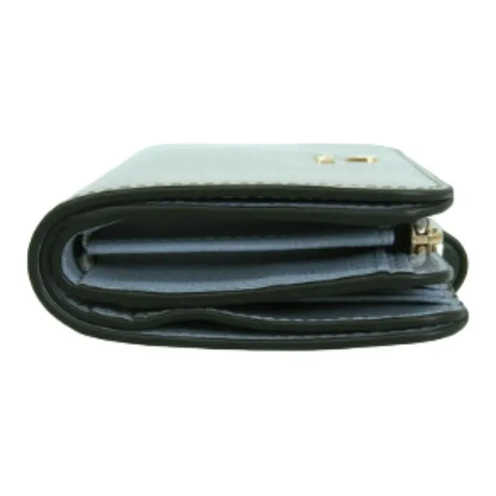 Furla Leather Wallet Women's Light Blue-3