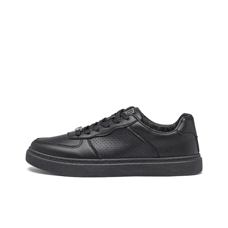 JIETEGONGYANG Lightweight And Breathable Low Top Skateboard Shoes Men's-6