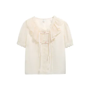 OZVO Shirts Women's Apricot
