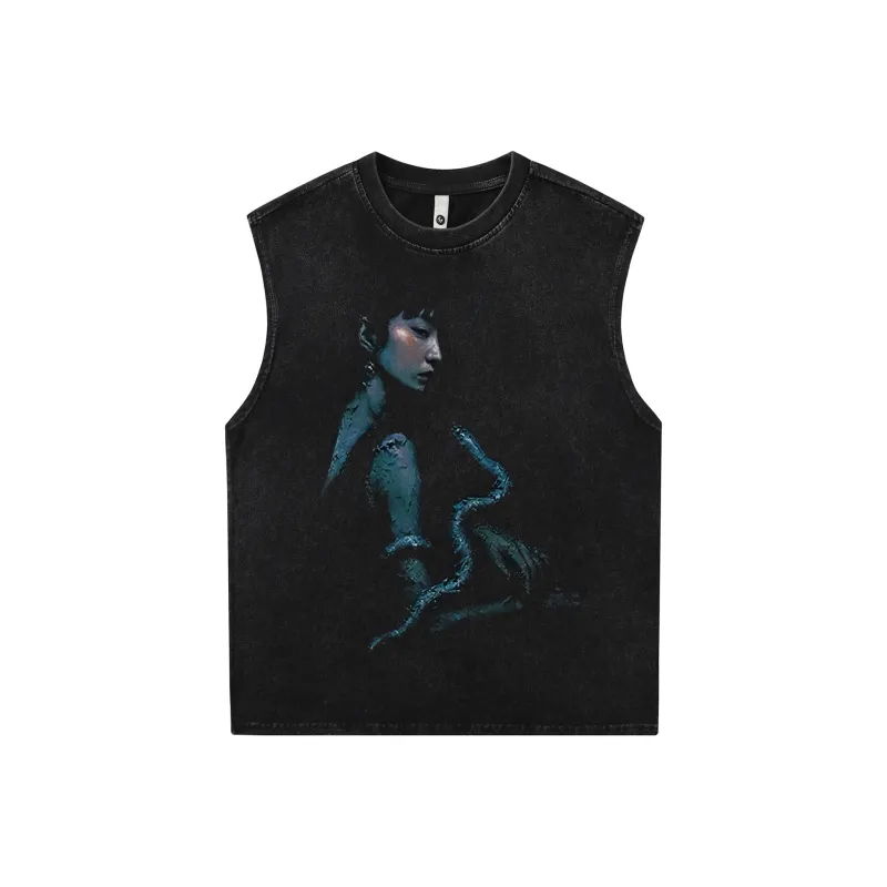 BEAR UNION Tank Tops Women's Black-0