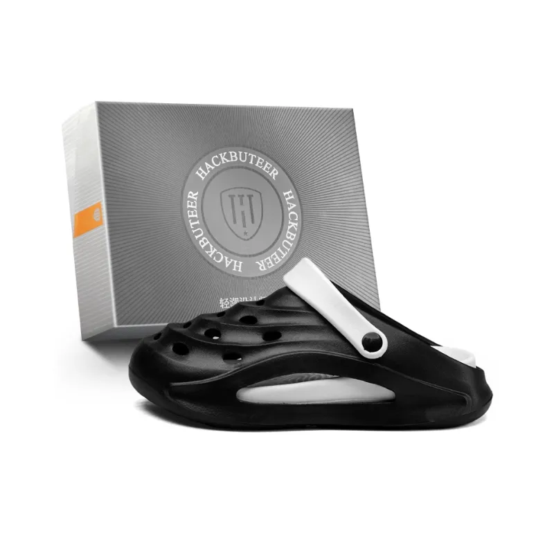 HACKBUTEER Clogs Men's Box Included-4