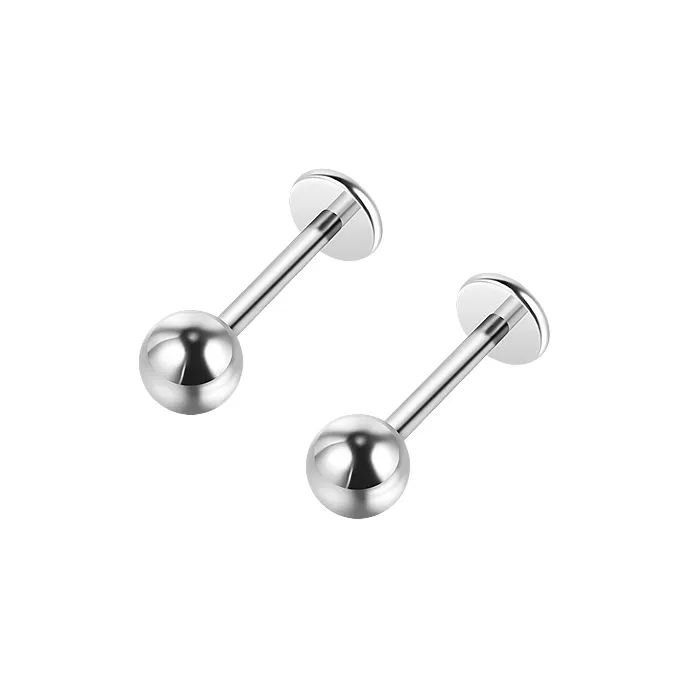 Daisy Dream Titanium Stud Earrings Unisex-8