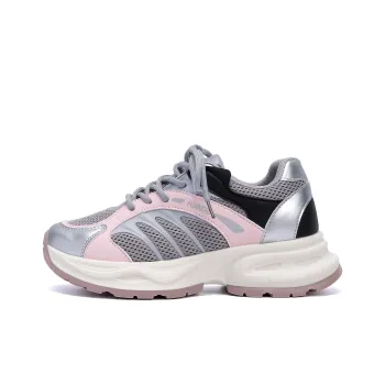 HUANQIU Coverage Lightweight Height Increasing Low Top Chunky Sneakers Women's