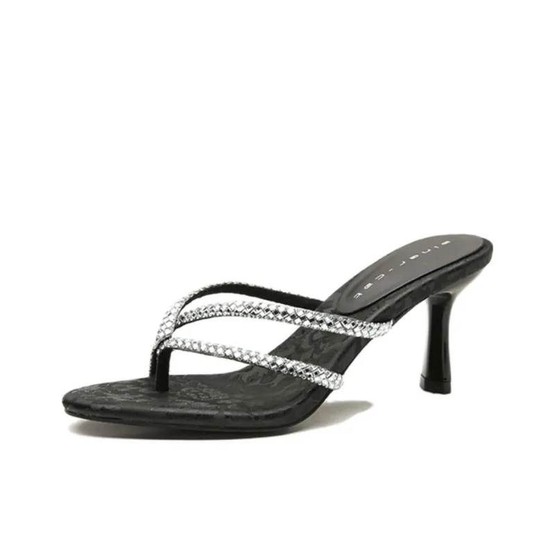 Than Than Me Rubber Sole Slip Resistant Flip Flops Women's-0