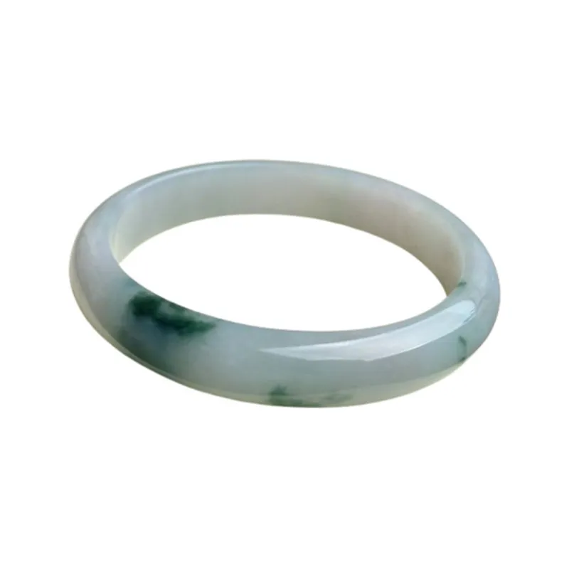 FANGCUIYUAN Glutinous Jade Bangles Women's-0
