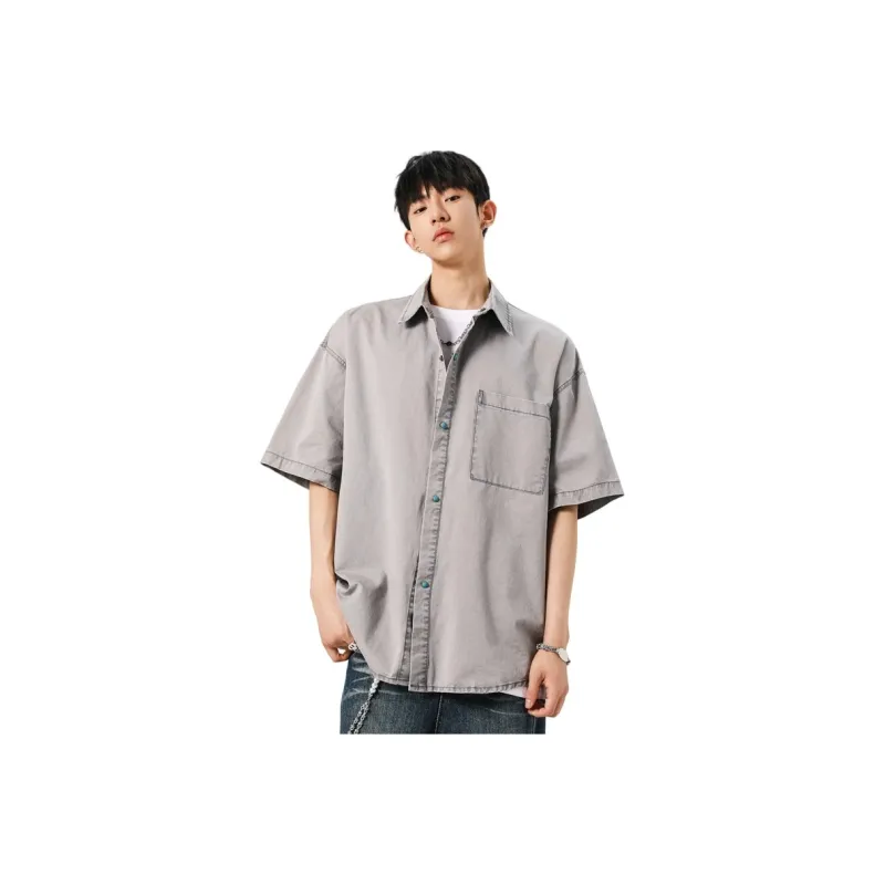 NOTFORMAD Short Sleeved Shirt Unisex-7