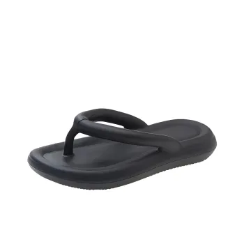 NANJIREN Quiet Odor Resistant Abrasion Resistant Slip Resistant Flip Flops Women's