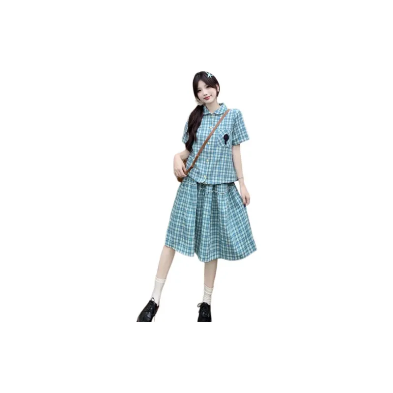 ABCMININ Two Piece Skirt Sets Women's-0