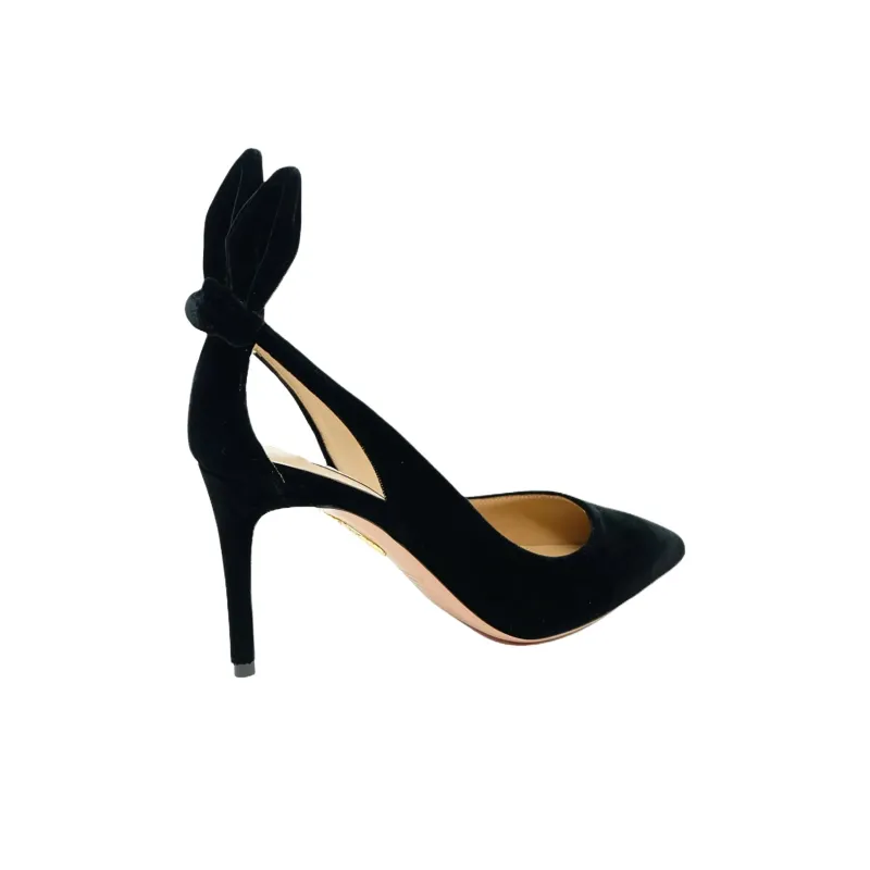 AQUAZZURA Slim Heel High Heels 8.5cm Women's Black-3