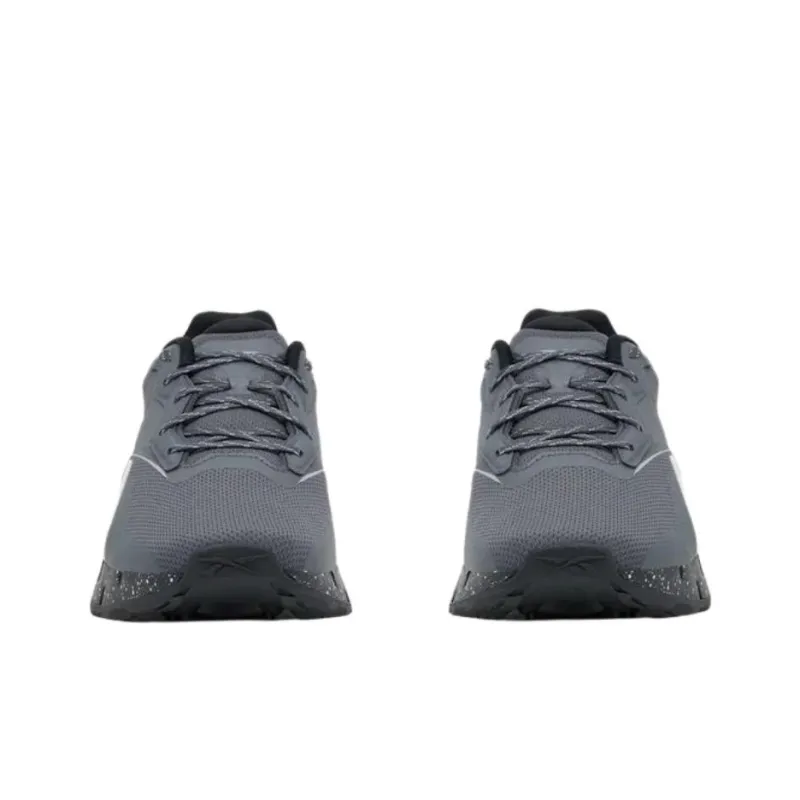 Reebok Zig Dynamica 4 Anti Slip Wear Resistant Low Top Running Shoes Men's Gray-3