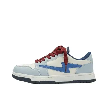 ALI THE FOX Slip Resistant, Abrasion Resistant, Balance, Lightweight, Breathable Low Top Skateboard Shoes Unisex