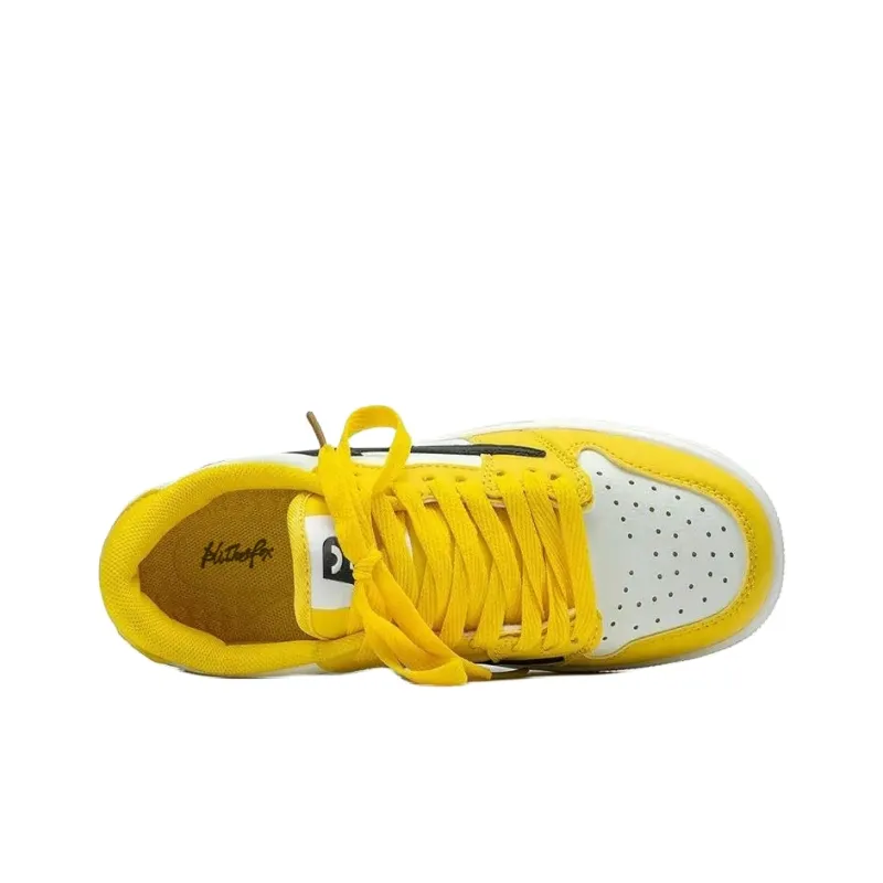 ALI THE FOX Slip Resistant, Abrasion Resistant, Balance, Lightweight, Breathable Low Top Skateboard Shoes Unisex-28