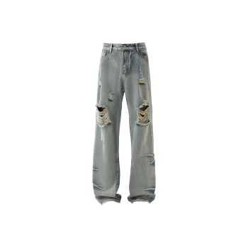 PANDA ADEVIL Jeans Unisex Vintage Blue