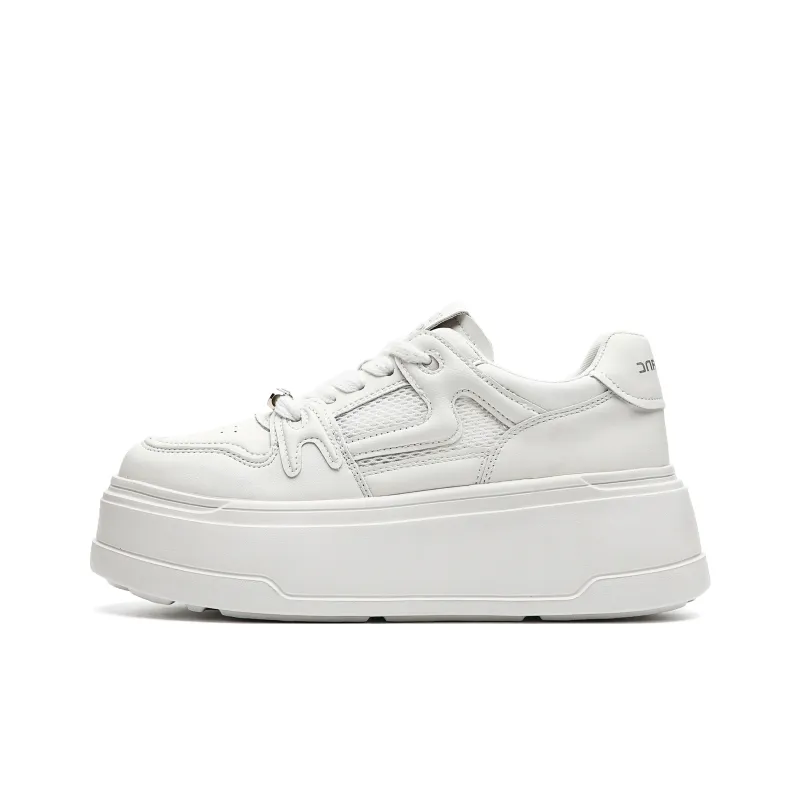 ORD Low Top Skateboard Shoes Women's White-0