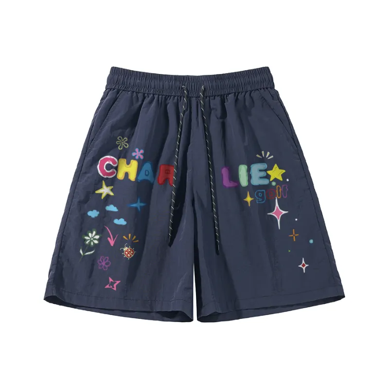 CHARLIE GOLF Casual Shorts Unisex-12