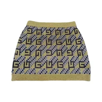 GUCCI Casual Short Skirts Women's Yellow