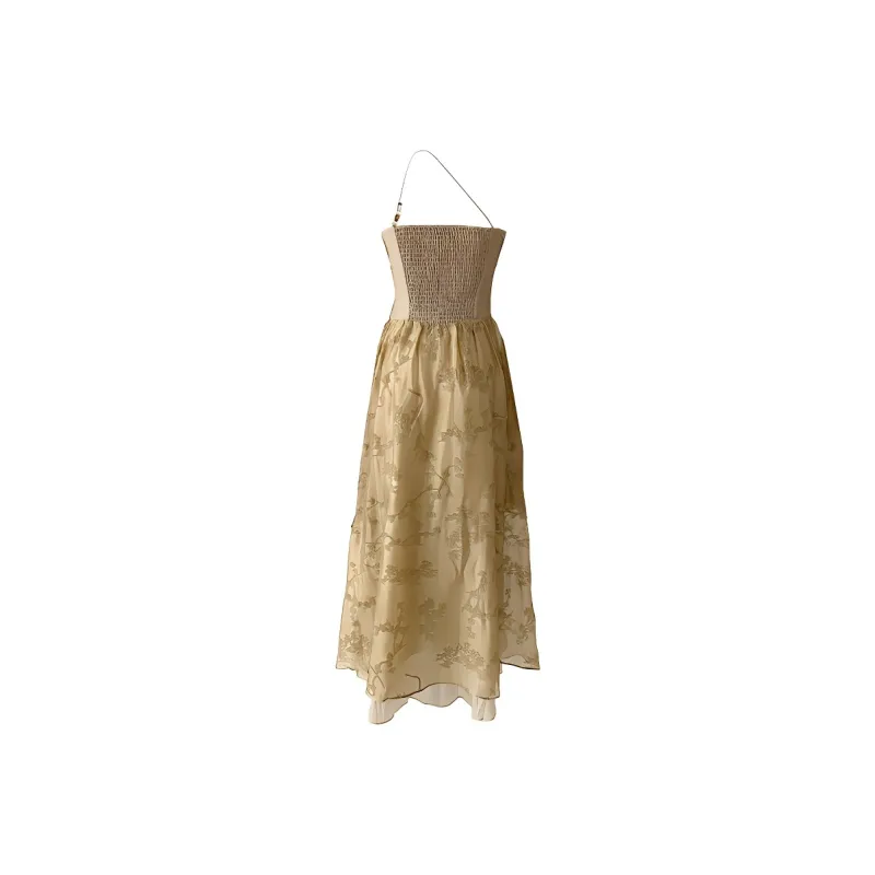 GUOZHEN Sleeveless Dress Women's-1
