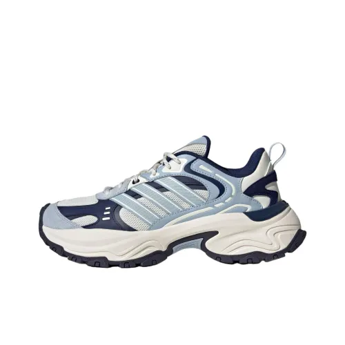 Adidas SHADOW FEVER Anti Slip Wear Resistant Low Top Chunky Sneakers Unisex White Blue