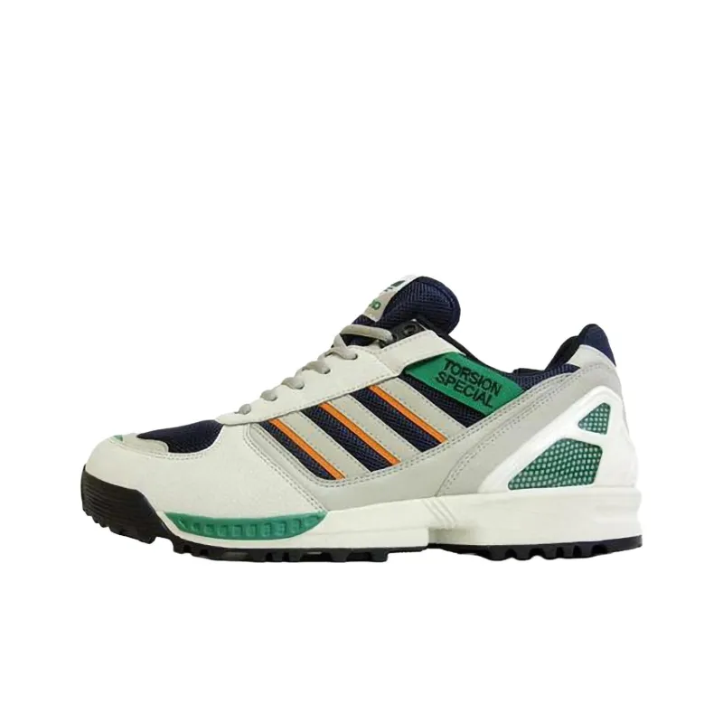 Adidas Originals Anti Slip Wear Resistant Low Top Casual Shoes Unisex Beige-0