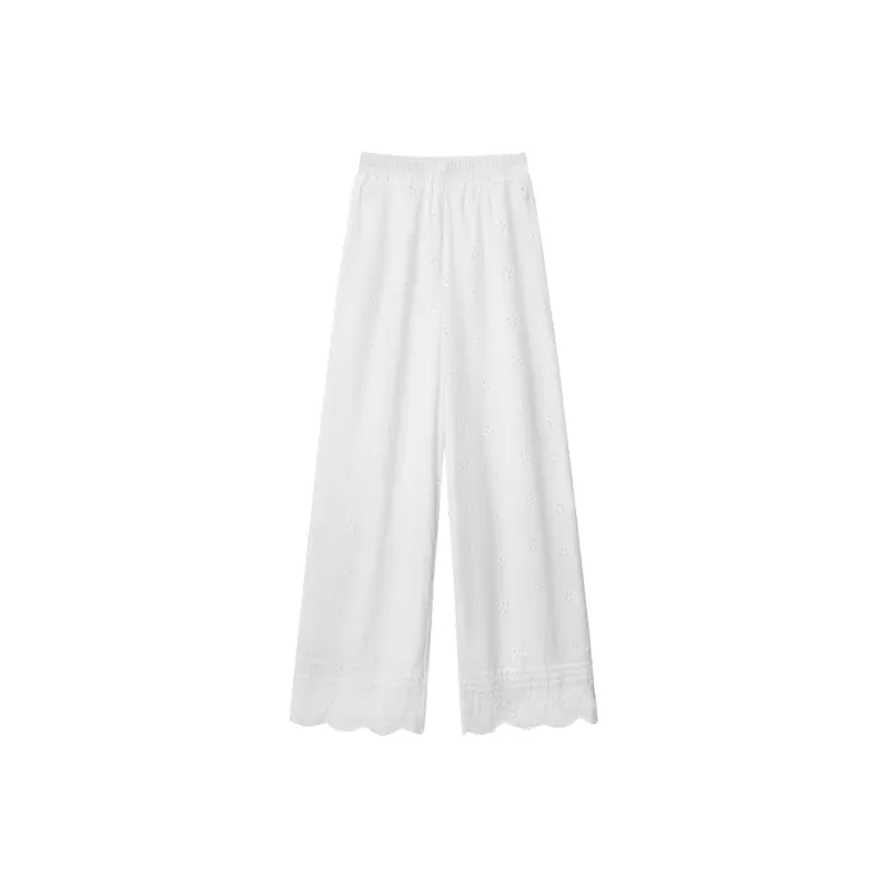 ACAINES Casual Pants Women's White-0