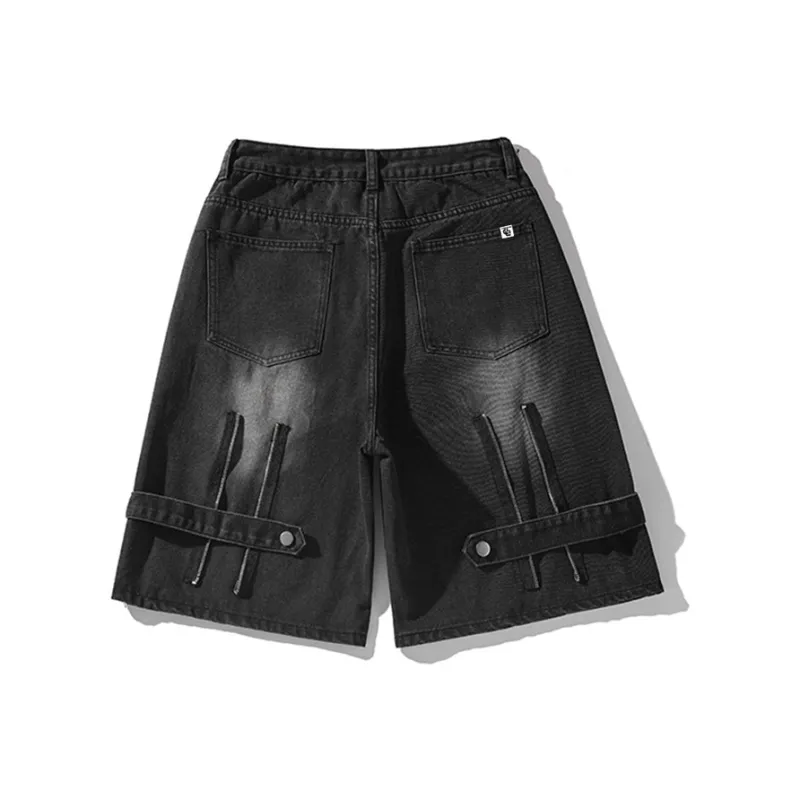 RED DRAGONFLY Denim Shorts Unisex-4