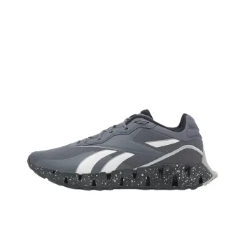 Reebok Zig Dynamica 4 Anti Slip Wear Resistant Low Top Running Shoes Men's Gray