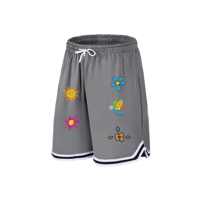 RASHOMONG Basketball Shorts Unisex-6