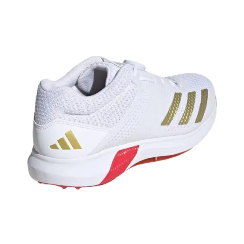 Adidas Adipower Vector Mid 20 Cloud White Gold Metallic Pure Ruby-3