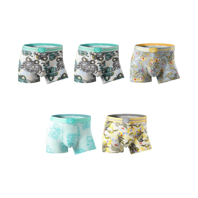 PLANDOO Underpants Men's 5 Pack-0