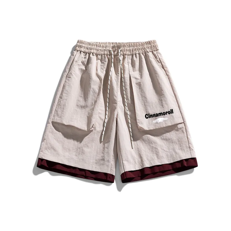Sanrio x CINNAMOROLL Yugui Dog Casual Shorts Unisex-20