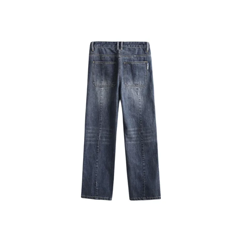 FCB ARCELONA Jeans Unisex Vintage Blue-1