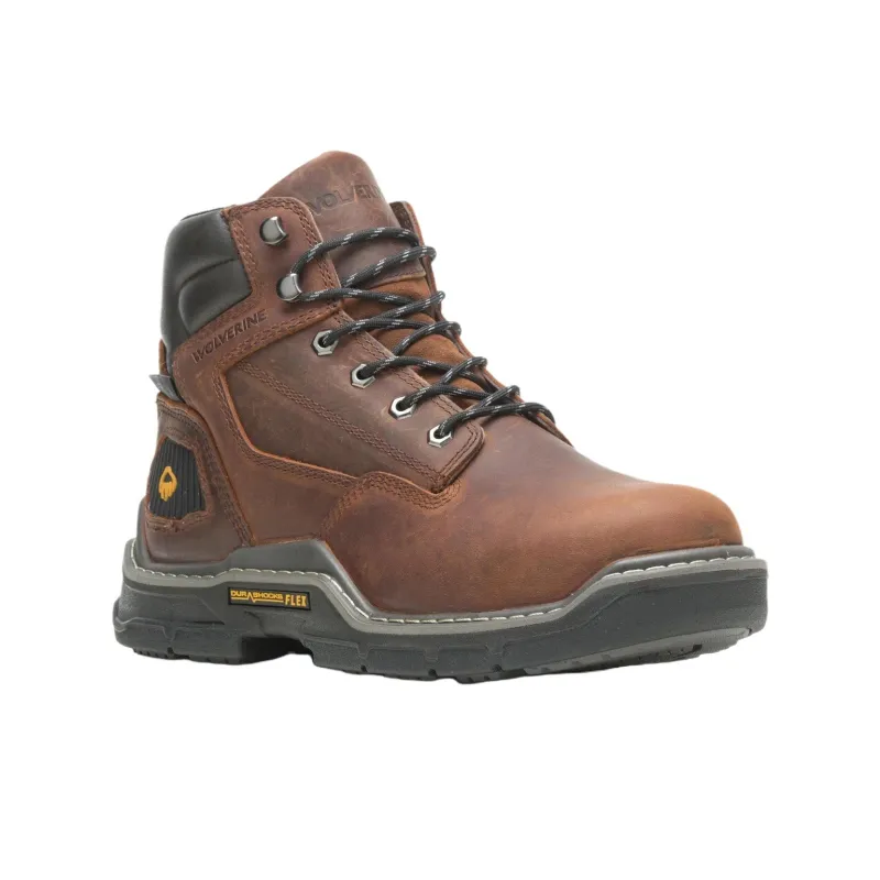 WOLVERINE Raider DuraShocks Insulated 6' Boots Peanut-2