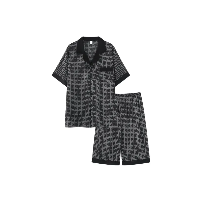 Good fortune Men Pajama Sets-0