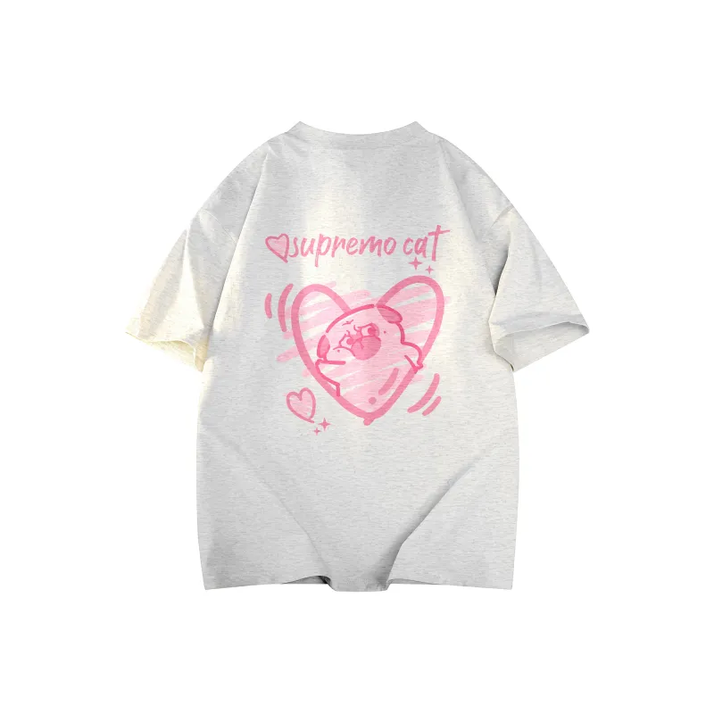 Supremo Cat T Shirts Unisex-14